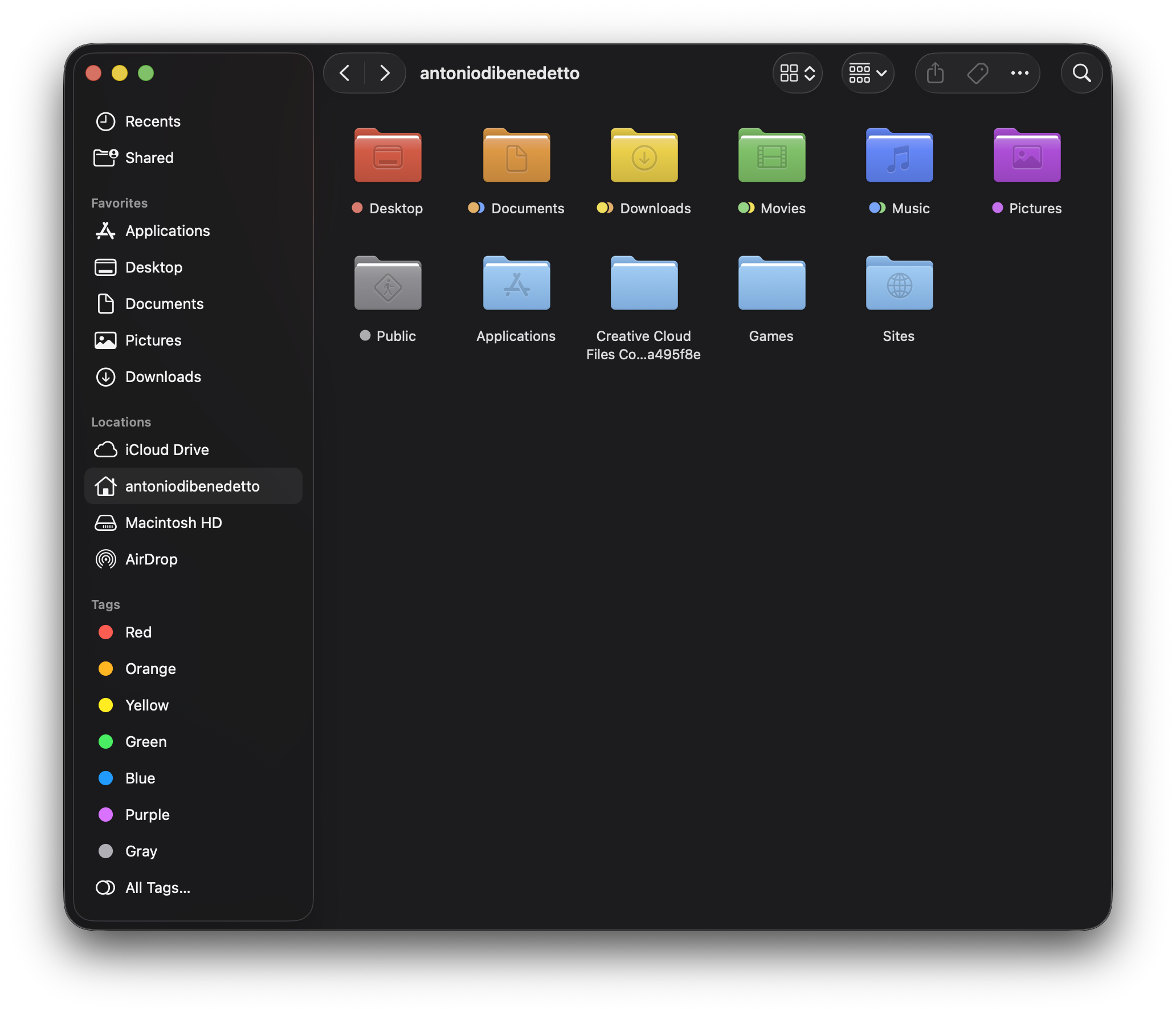 <em>Colorful new folders.</em>